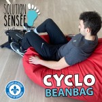 Cyclo Beanbag - Loufoque Québec - Triangle